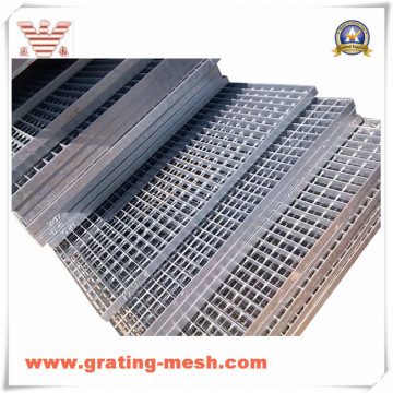 Grade de aço com barra de metal galvanizado para cobertura de vala